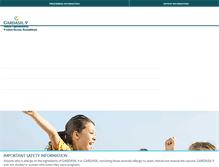Tablet Screenshot of gardasil9.com